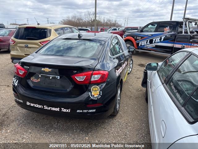 Aukcja sprzedaży 2019 Chevrolet Cruze Lt Turbo, vin: 1G1BE5SM4K7124282, numer aukcji: 20241593