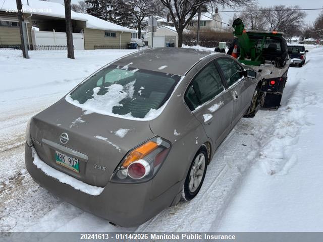 2007 Nissan Altima 2.5 S მანქანა იყიდება აუქციონზე, vin: 1N4AL21E97C131248, აუქციონის ნომერი: 20241613