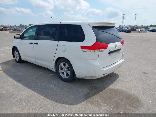 Aukcja sprzedaży 2011 Toyota Sienna Le V6, vin: 5TDZK3DC1BS081680, numer aukcji: 20241723