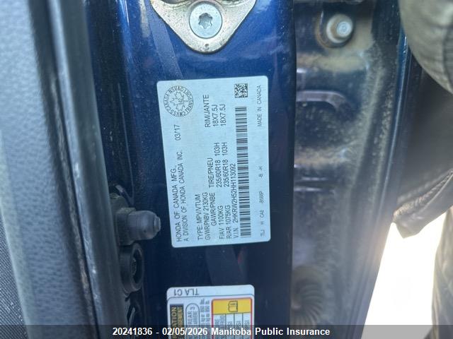 2HKRW2H52HH113092 Honda CR-V EX