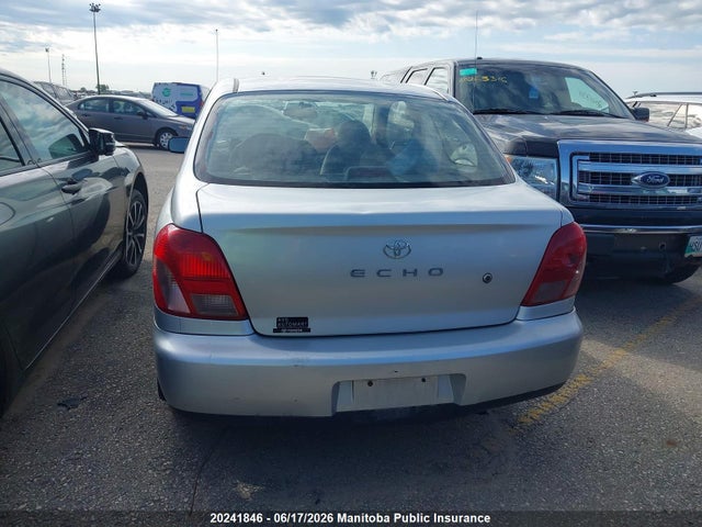 2001 Toyota Echo მანქანა იყიდება აუქციონზე, vin: JTDAT123910132829, აუქციონის ნომერი: 20241846
