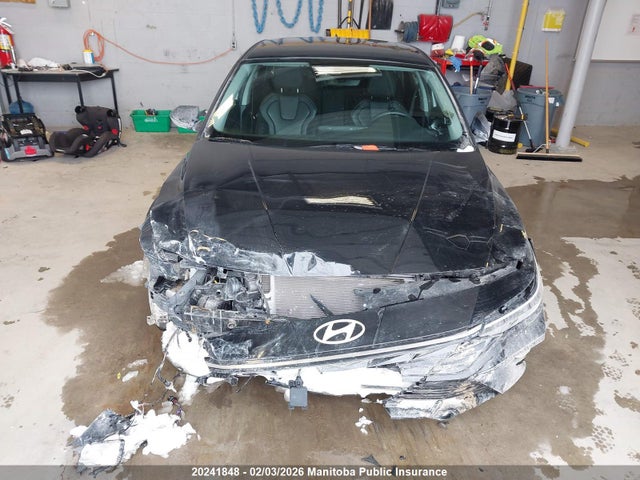 KMHLN4DJ6SU154714 Hyundai Elantra Luxury Hybrid