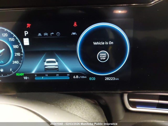 KMHLN4DJ6SU154714 Hyundai Elantra Luxury Hybrid