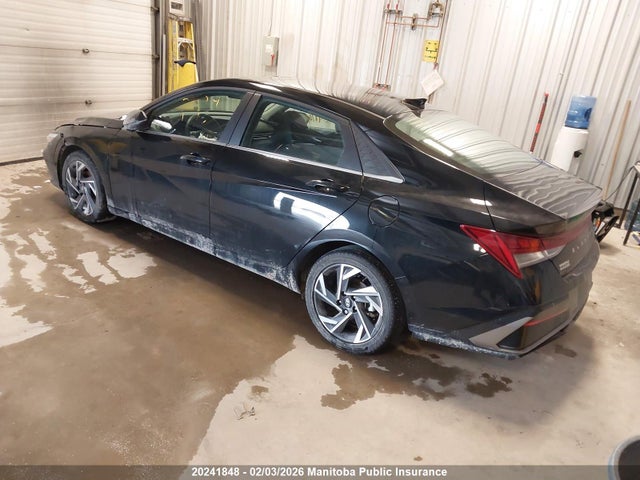 KMHLN4DJ6SU154714 Hyundai Elantra Luxury Hybrid