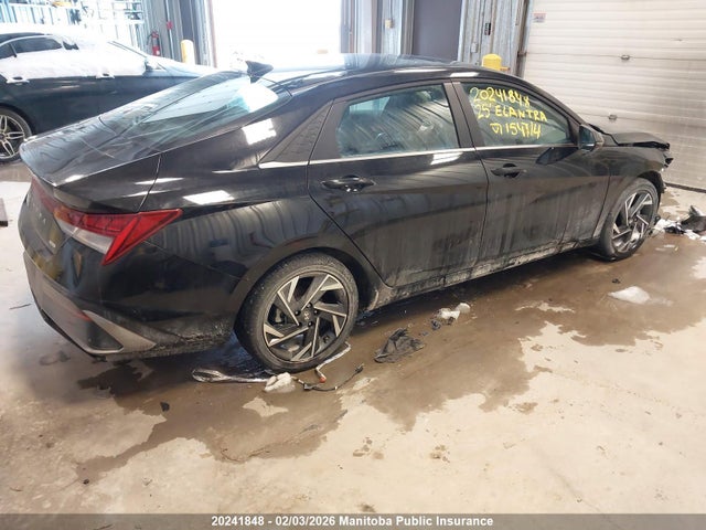 KMHLN4DJ6SU154714 Hyundai Elantra Luxury Hybrid