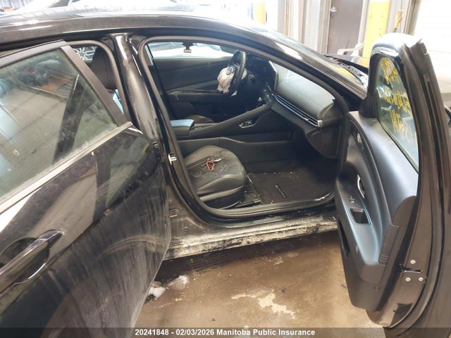 KMHLN4DJ6SU154714 Hyundai Elantra Luxury Hybrid