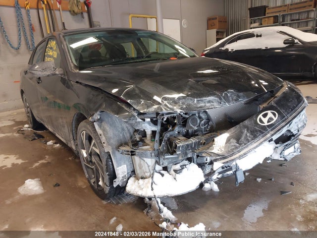 KMHLN4DJ6SU154714 Hyundai Elantra Luxury Hybrid