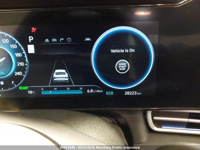 KMHLN4DJ6SU154714 Hyundai Elantra Luxury Hybrid