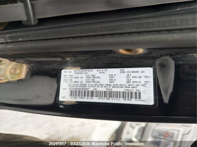 Aukcja sprzedaży 2002 Dodge Dakota Sport V8, vin: 1B7GG36N02S550207, numer aukcji: 20241857