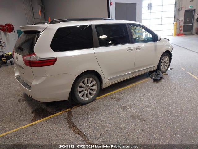 Aukcja sprzedaży 2015 Toyota Sienna Limited V6, vin: 5TDYK3DC3FS531606, numer aukcji: 20241882