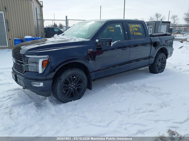 Продаж на аукціоні авто 2025 Ford F150 Platinum Supercrew, vin: 1FTFW7L87SFB32546, номер лоту: 20241903