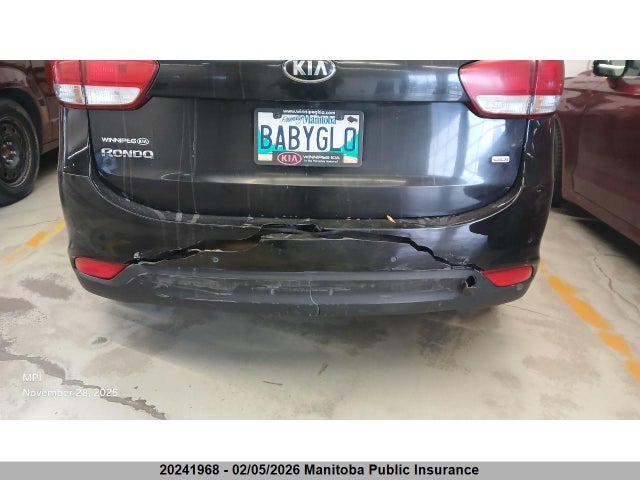 KNAHT8A32F7076608 KIA Rondo Lx