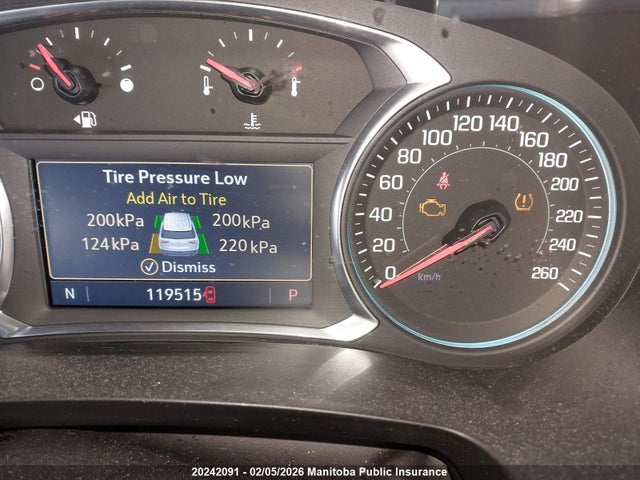 1GNEVGKW9LJ261683 Chevrolet Traverse Lt
