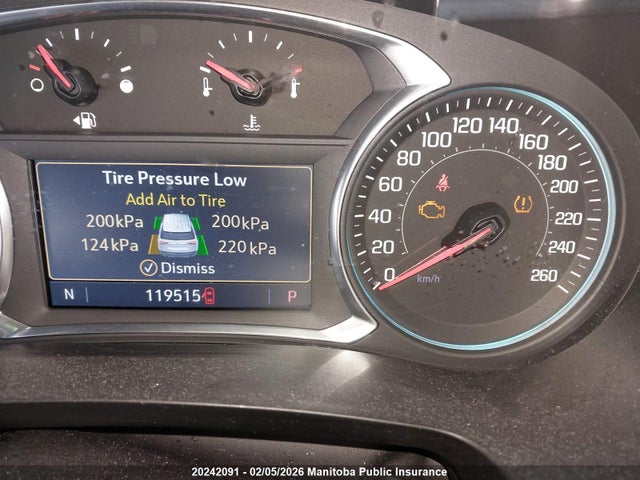 1GNEVGKW9LJ261683 Chevrolet Traverse Lt
