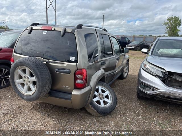 20242129 :رقم المزاد ، 1J4GL58K47W580332 vin ، 2007 Jeep Liberty Limited مزاد بيع