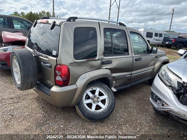 20242129 :رقم المزاد ، 1J4GL58K47W580332 vin ، 2007 Jeep Liberty Limited مزاد بيع