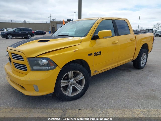 20242161 :رقم المزاد ، 1C6RR7MT7GS307097 vin ، 2016 Dodge Ram 1500 Sport Crew Cab مزاد بيع