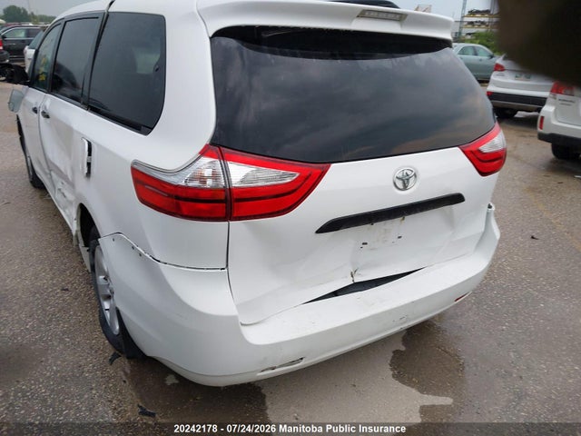 Продаж на аукціоні авто 2016 Toyota Sienna Se V6, vin: 5TDZK3DC4GS751035, номер лоту: 20242178