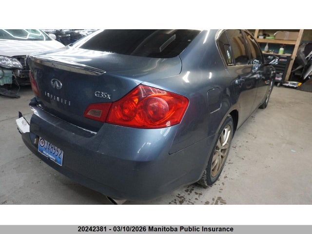 2007 Infiniti G35x Premium მანქანა იყიდება აუქციონზე, vin: JNKBV61F77M813546, აუქციონის ნომერი: 20242381