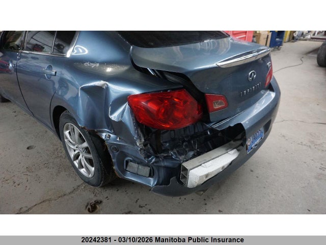 2007 Infiniti G35x Premium მანქანა იყიდება აუქციონზე, vin: JNKBV61F77M813546, აუქციონის ნომერი: 20242381