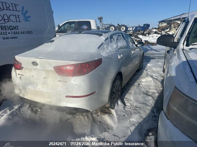 KIA OPTIMA EX 2015 KNAGN4A74F5638800 Image 4