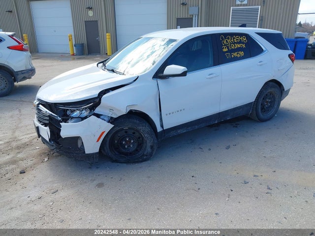 2022 Chevrolet Equinox Lt მანქანა იყიდება აუქციონზე, vin: 3GNAXKEV3NL240290, აუქციონის ნომერი: 20242548