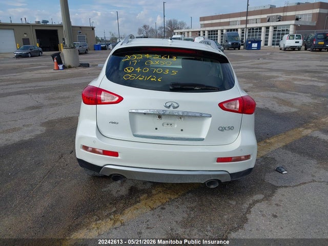 20242613 :رقم المزاد ، JN1BJ0RR5HM407035 vin ، 2017 Infiniti Qx50 مزاد بيع