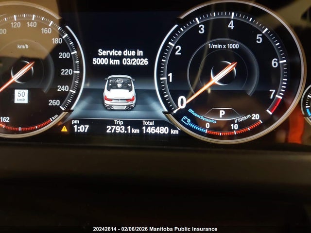 WBA6F7C56GD930462 BMW 650i Xdrive Cabriolet
