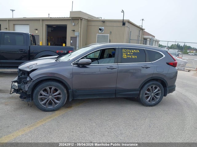 20242912 :رقم المزاد ، 2HKRW2H43LH216764 vin ، 2020 Honda Cr-v Sport مزاد بيع
