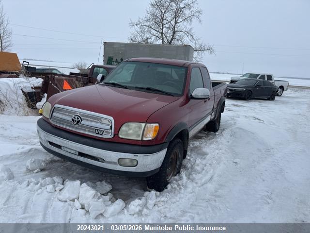 Aukcja sprzedaży 2001 Toyota Tundra Access Cab V8, vin: 5TBBT441X1S202765, numer aukcji: 20243021