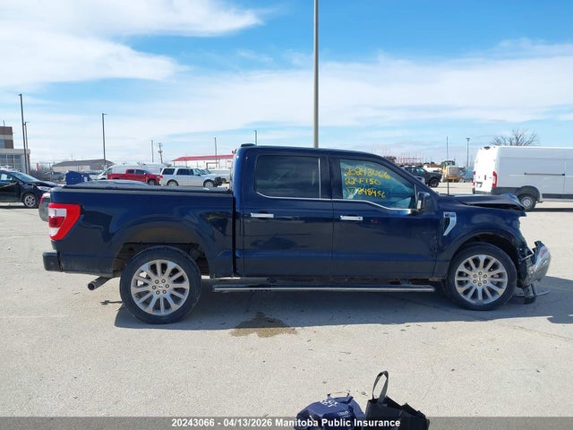 1FTFW1E80NFB48456 Ford F150 Limited Supercrew