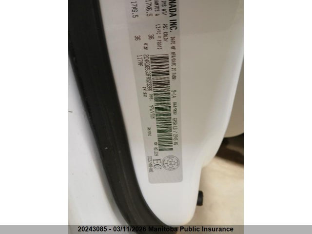 Aukcja sprzedaży 2015 Dodge Grand Caravan Sxt, vin: 2C4RDGBG3FR523266, numer aukcji: 20243085