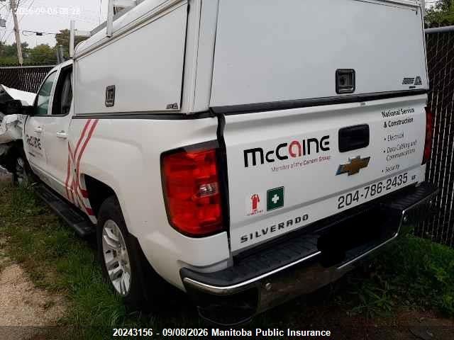 Aukcja sprzedaży 2018 Chevrolet Silverado 1500 Lt Crew Cab, vin: 3GCUKRECXJG333063, numer aukcji: 20243156