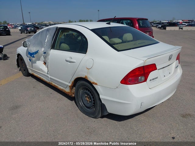 20243172 :رقم المزاد ، JHMFA362X6S801094 vin ، 2006 Honda Civic Hybrid مزاد بيع