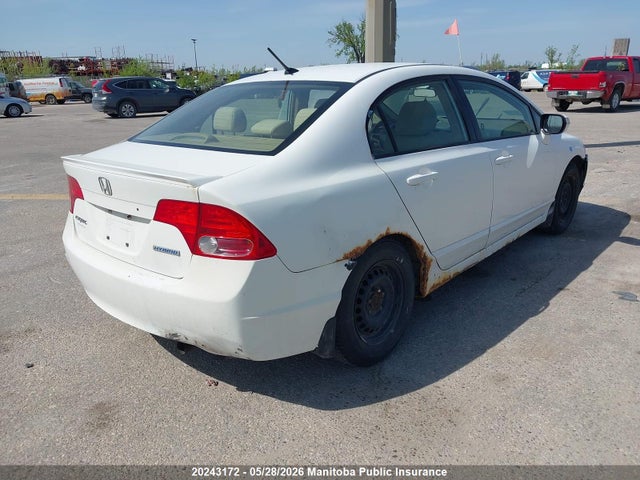 20243172 :رقم المزاد ، JHMFA362X6S801094 vin ، 2006 Honda Civic Hybrid مزاد بيع