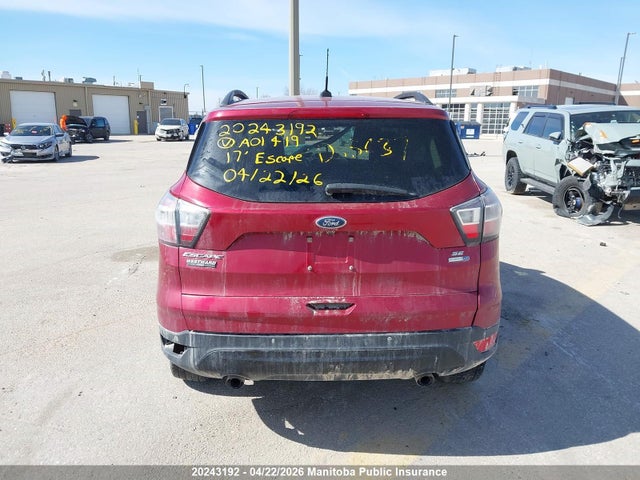 1FMCU9GD9HUA01419 Ford ESCAPE SE