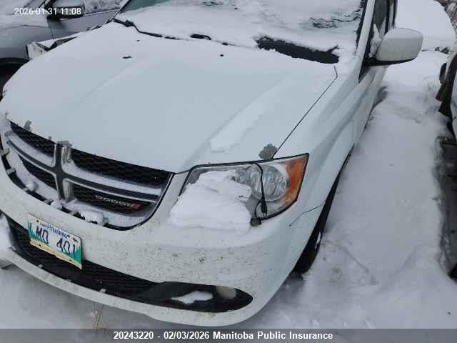 2C4RDGDG6JR242889 Dodge Grand Caravan Crew