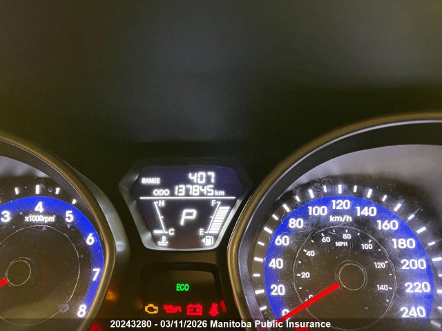 Продажа на аукционе авто 2013 Hyundai Elantra Gls, vin: 5NPDH4AE9DH206406, номер лота: 20243280