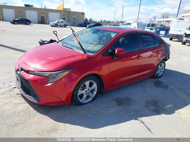 20243332 :رقم المزاد ، 5YFBPRBE8LP029774 vin ، 2020 Toyota Corolla Le مزاد بيع