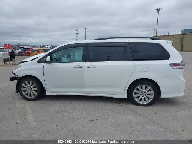 2013 Toyota Sienna Ce V6 მანქანა იყიდება აუქციონზე, vin: 5TDXK3DC6DS316732, აუქციონის ნომერი: 20243363
