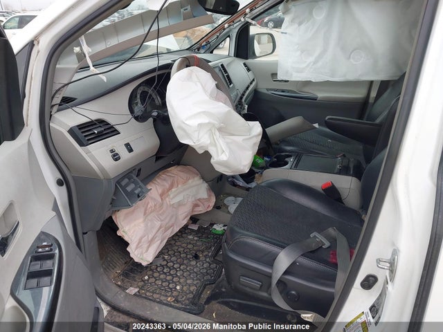 2013 Toyota Sienna Ce V6 მანქანა იყიდება აუქციონზე, vin: 5TDXK3DC6DS316732, აუქციონის ნომერი: 20243363