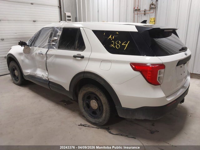 1FM5K8AW5LGB24192 Ford Explorer Limited Hybrid Police