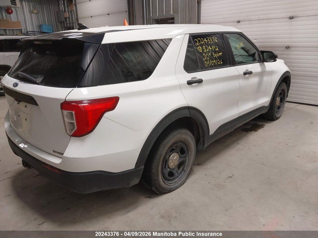 1FM5K8AW5LGB24192 Ford Explorer Limited Hybrid Police