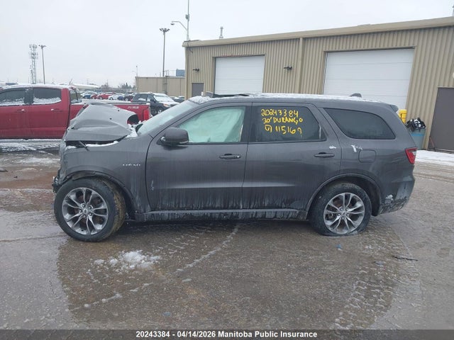 Продаж на аукціоні авто 2020 Dodge Durango R/t, vin: 1C4SDJCT5LC115169, номер лоту: 20243384