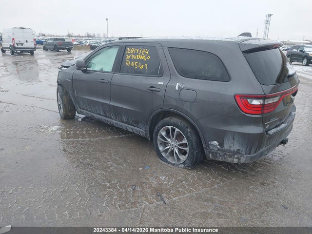 Продаж на аукціоні авто 2020 Dodge Durango R/t, vin: 1C4SDJCT5LC115169, номер лоту: 20243384