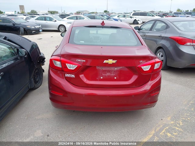1G1BE5SM4J7181094 Chevrolet Cruze Lt Turbo