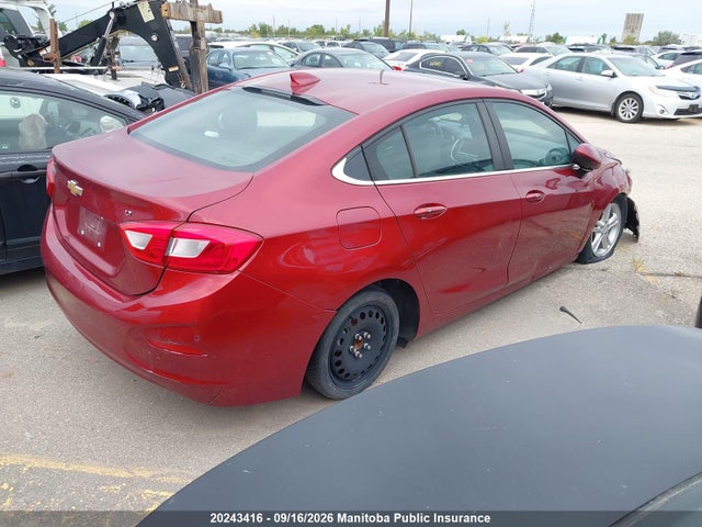 1G1BE5SM4J7181094 Chevrolet Cruze Lt Turbo