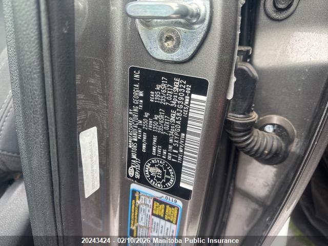 5XYPGDA58JG390322 KIA Sorento Lx V6