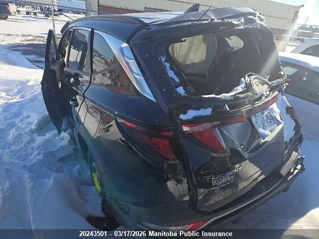 2022 Hyundai Tucson Preferred Preferred მანქანა იყიდება აუქციონზე, vin: KM8JBCAEXNU022092, აუქციონის ნომერი: 20243501