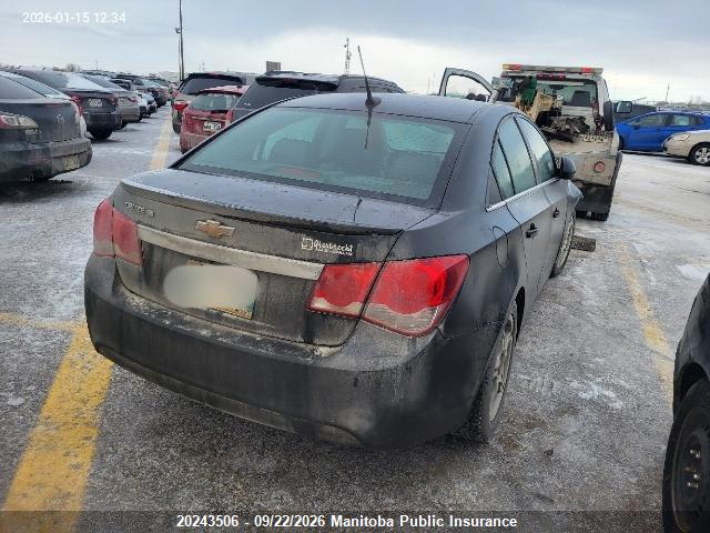 2014 Chevrolet Cruze მანქანა იყიდება აუქციონზე, vin: 1G1P75SZ6E7436992, აუქციონის ნომერი: 20243506